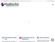 Tablet Screenshot of houbrechtsplastie-bouw.be